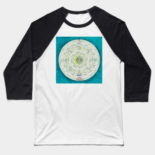 Krebs Horoskop Mandala Produkte Baseball T-Shirt